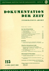 Documentation of Time 1956 / 115