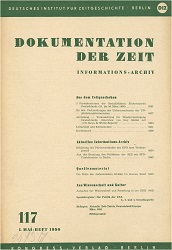 Documentation of Time 1956 / 117 Cover Image