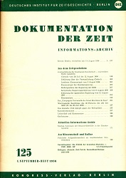 Dokumentation der Zeit 1956 / 125