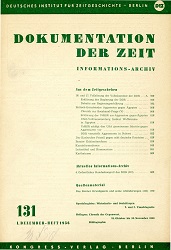 Documentation of Time 1956 / 131 Cover Image