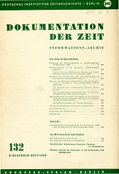 Documentation of Time 1956 / 132 Cover Image