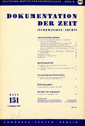 Documentation of Time 1957 / 151 Cover Image