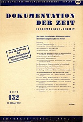 Documentation of Time 1957 / 152 Cover Image