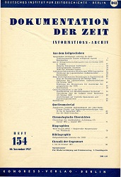 Documentation of Time 1957 / 154