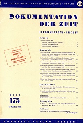 Documentation of Time 1958/175
