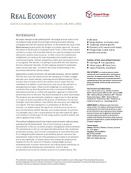REAL ECONOMY - Monthly Review of Economy and Policy - 2011-18