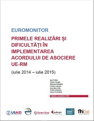 Euromonitor 37 (2015/09/15). Primele Realizări și Dificultăți în Implementarea Acordului de Asociere UE-RM