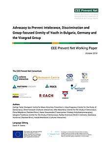 Advocacy to Prevent Intolerance, Discrimination and Group-focused Enmity of Youth in Bulgaria, Germany and the Visegrad Group Cover Image