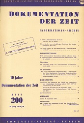 Documentation of Time 1959 / 200 Cover Image