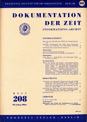 Dokumentation der Zeit 1960 / 208