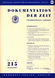 Dokumentation der Zeit 1960 / 215