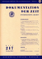 Documentation of Time 1960 / 217