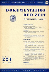 Documentation of Time 1960 / 224 Cover Image