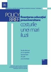 Financing pre-university Education: The Costs of a Great Illusion Cover Image