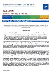 The perpetuation of formalistic electricity procurement practices amplifies the security threats facing the country and undermines the development of the electrical energy sector Cover Image