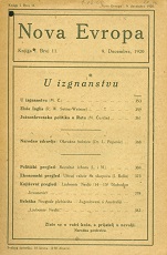 LITERARY REVIEW. Ljubomir Nedić. Cover Image