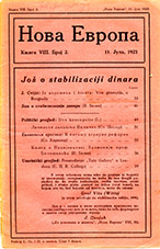 COMPLETE ISSUE Vol. 8, № 2, 1923 Cover Image