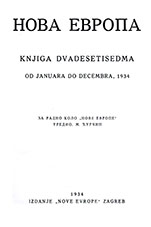 KOMPLETNO IZDANJE KNJIGA XXVII. BROJ 12., 1934