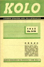 Ročník V, Číslo 9+10, 1935