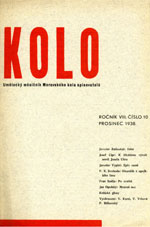 Ročník VIII, Číslo 10, Prosinec 1938