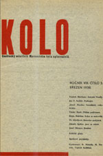 Ročník VIII, Číslo 3, Březen 1938
