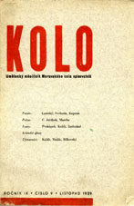 Ročník IX, Číslo 9, Listopad 1939