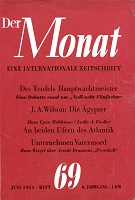 DER MONAT. 06. Jahrgang 1954 Nummer 69