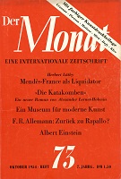 DER MONAT. 07. Jahrgang 1954 Nummer 73