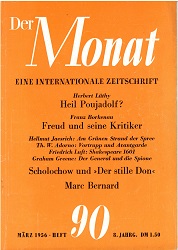 DER MONAT. 08. Jahrgang 1956 Nummer 90