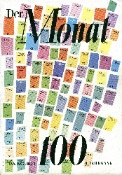 THE MONTH. Year IX 1957 Issue 100 Cover Image