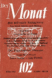 THE MONTH. Year IX 1957 Issue 102 Cover Image