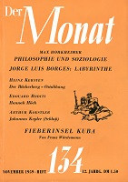 THE MONTH. Year 12, 1959, Issue 134 Cover Image