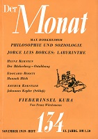 DER MONAT. 12. Jahrgang 1959, Nummer 134