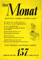 DER MONAT. 12. Jahrgang 1960, Nummer 137