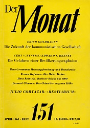 DER MONAT. 13. Jahrgang 1961, Nummer 151