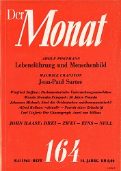 DER MONAT. 14. Jahrgang 1962, Nummer 164