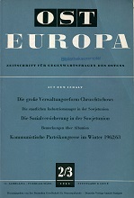 DOCUMENTS AND TRANSLATIONS: Extracts from a Speech of Enver Hodsha at the Albanian Party Congress of 1956 Cover Image