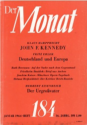 DER MONAT. 16. Jahrgang 1964, Nummer 184