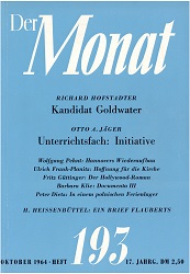 DER MONAT. 17. Jahrgang 1964, Nummer 193