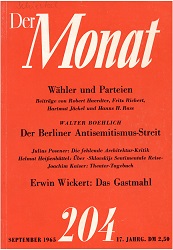 THE MONTH. Year 17, 1965, Issue 204