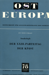 The CPSU Between Reaction and Progress Cover Image