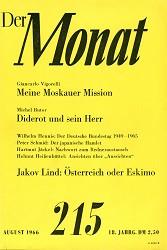 DER MONAT. 18. Jahrgang 1966, Nummer 215