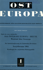 Changes in Soviet Policy of Armament Cover Image