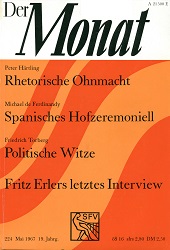 DER MONAT. 19. Jahrgang 1967, Nummer 224