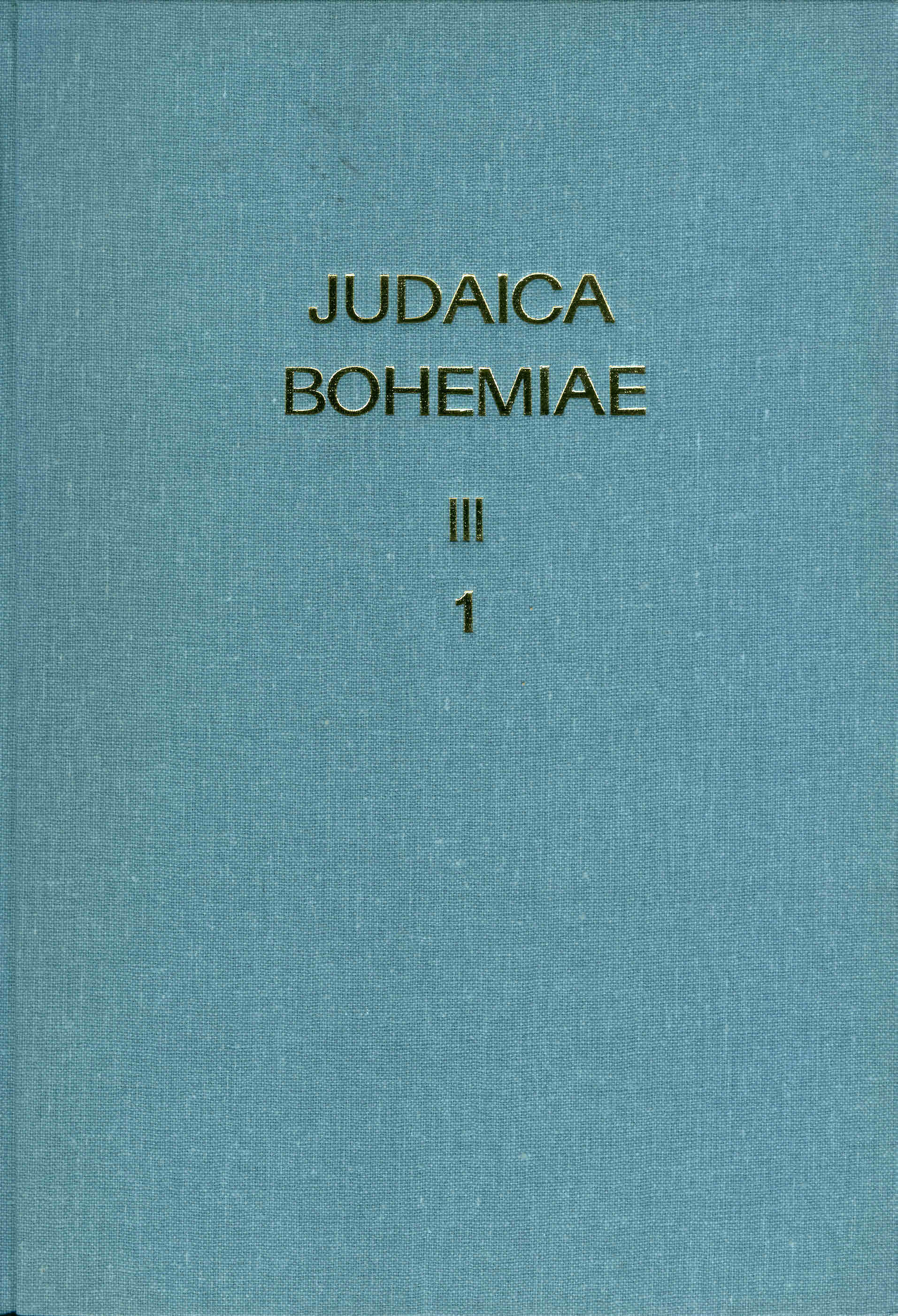 Die tschechisch-jüdische Bewegung (Zum 90. Jahrestage der Gründung des Verbandes tschechisch-jüdischer Akademiker)