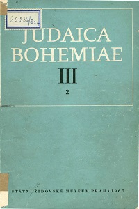 Dr. Otto Muneles und sein wissenschaftliches Werk. (8. 1. 1894 - 4. 3. 1967)