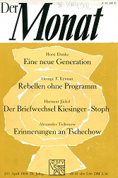 DER MONAT. 20. Jahrgang 1968, Nummer 235