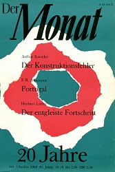 DER MONAT. 20. Jahrgang 1968, Nummer 241