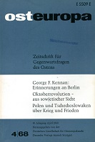 Eastern European Research in Berlin, 1930-1932 Cover Image
