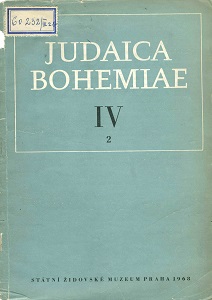 Zur Geschichte der Juden in österreichische Schlesien 1640-1737